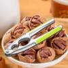 Solid Thickened Peach Tongs Zinc Alloy Core Pliers Hazelnut Nut Dried Fruit Clip Pine Nut Pecan