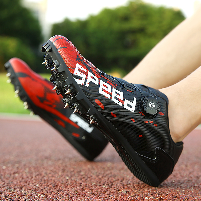 Factory Direct Spikes Track and field Seven Nail Sprint Adult Men and women Student Game Training Shoe In the examination Nail S 厂家直销钉鞋田径七钉短跑成人男女学生比赛训练鞋中考钉子鞋子 Factory Direct Spikes Track and field Seven Nail Sprint Adult Men and women Student Game Training Shoe In the examination Nail Shoe 