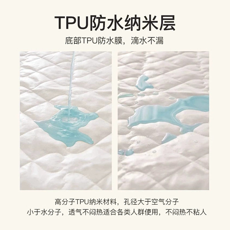 Soybean Waterproof Urine Cotton Mattress Home Bedroom Dormitory Cushion Bed Pad Mattress Protection Mat Anti-slip Mat