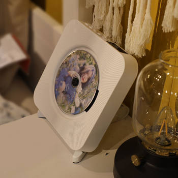 Cd Player Retro Player Album Portable Wall-Mounted Cd Player Bluetooth Vinyl Ins with Screen Manufacturer Factory