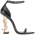 Matte gold heel 10cm