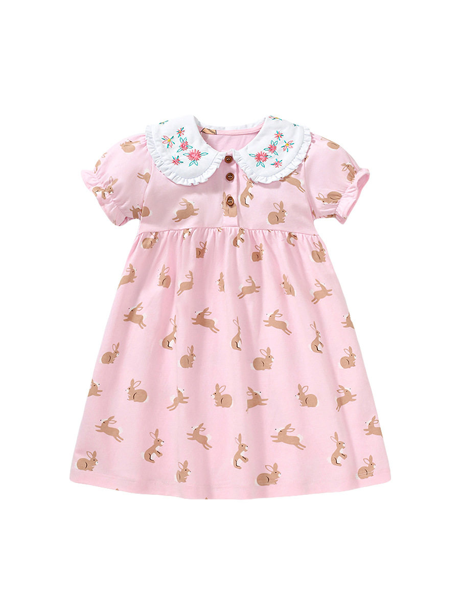 Cute [Style] Girls' Dress, Kids' Princess Dress, Summer Cotton Skirt for Girls