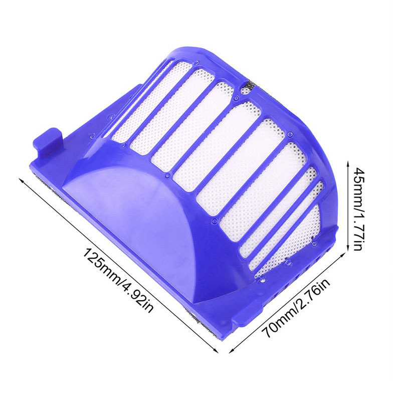 Suitable for Irobot Sweeping Robot Filter 6 Series 600 630 Curved Filter Element Accessories Cleaning