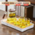 [Цельностеклянная подставка] Элегантный кофейник из прозрачного орехового дерева с вертикальной ручкой, 650 мл + 4 чашки Fanya + чайный поднос Qinyun, белый