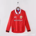 1999 manchester united home long sleeves