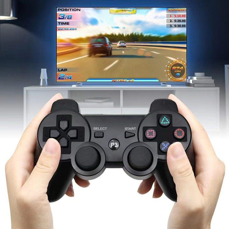 New Ps3 Game Controller Ps3 Bluetooth Game Controller P3 Controller Compatible Game Box Wireless Bluetooth Controller