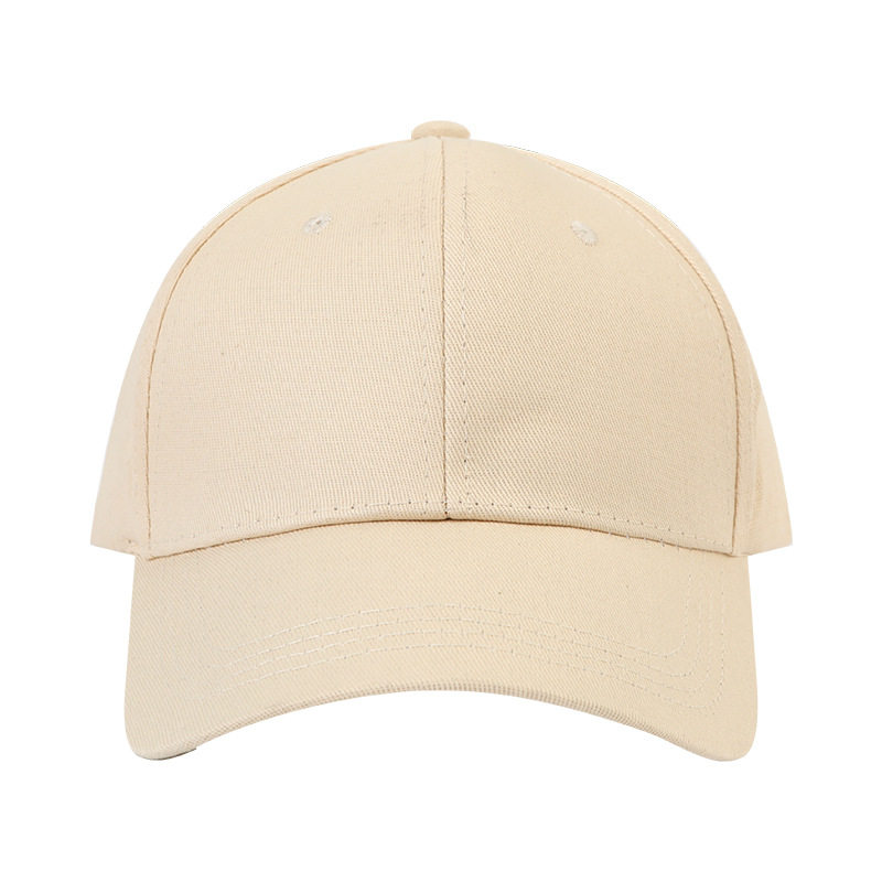 纯色硬顶棒球帽男加LOGO棉质深顶户外广告运动团建旅游活动鸭舌帽
