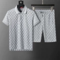 6547 flower gray suit