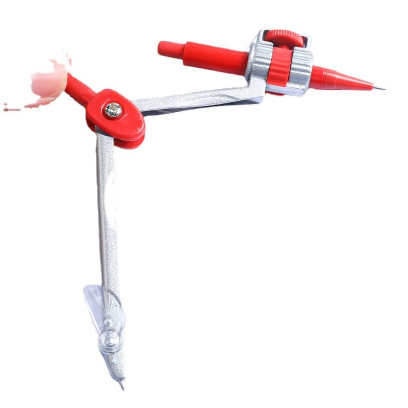 Chenguang Stationery Compass Confucius Temple Blessing Seven-Piece Ruler Rubber Compass Student Special Compass Ruler Acs90823