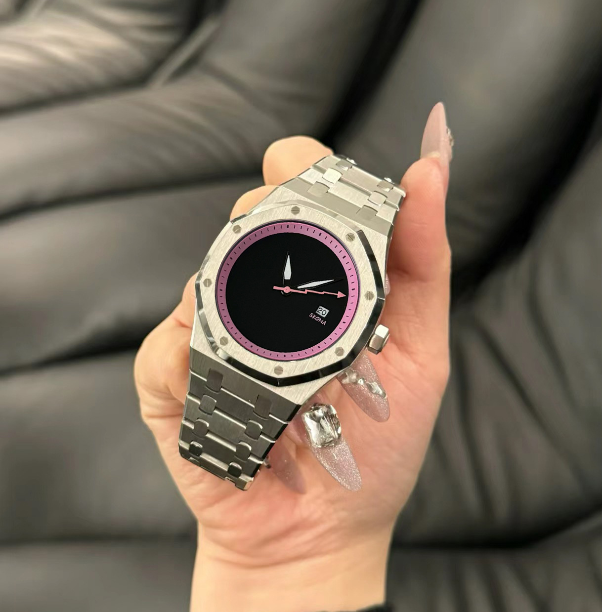 Fashion watches women's hot foreign trade explosions calendar waterproof ins student niche 28 O1CN01jMTVDH1PLRTVVRDXb !!2218131131824 0 cib