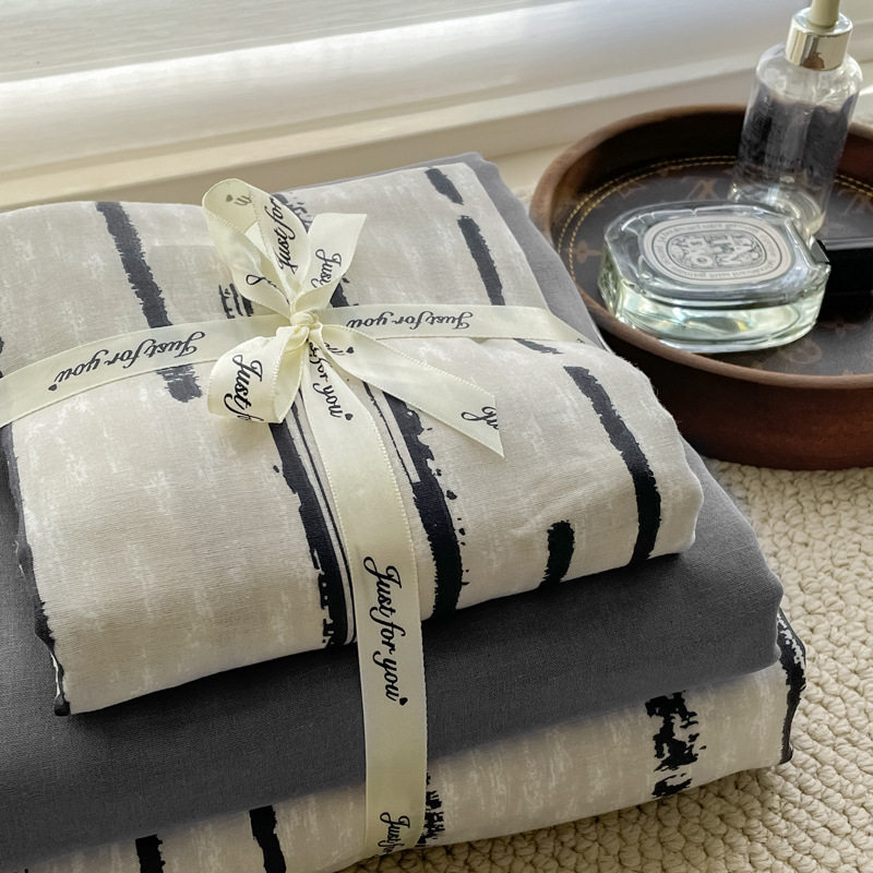 FILON VIRO Cotton Class A Four-piece Set Pure Cotton Maternal and Infant Grade Antibacterial Aerobic Double-layer Yarn Skin-friendly Fresh Printing