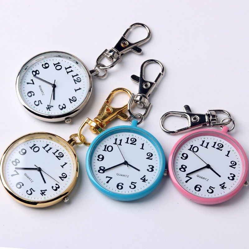 Factory Direct Sales Children's Nurse Student Quartz Pocket Watch Elderly Hanging Watch Chest Watch Exam Use Large Dial Digital Hanging Watch