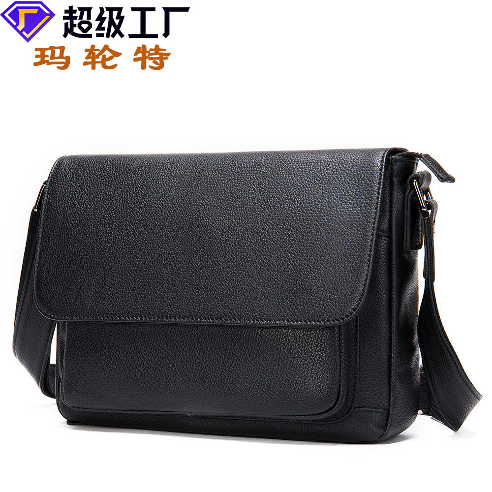 (Mới) Mã G0632 Giá 1590K: Túi Đeo Vai Nam Gudlu Túi Xách Ví Nam Chất Liệu Da Bò G04 Sản Phẩm Mới, (Miễn Phí Vận Chuyển Toàn Quốc).