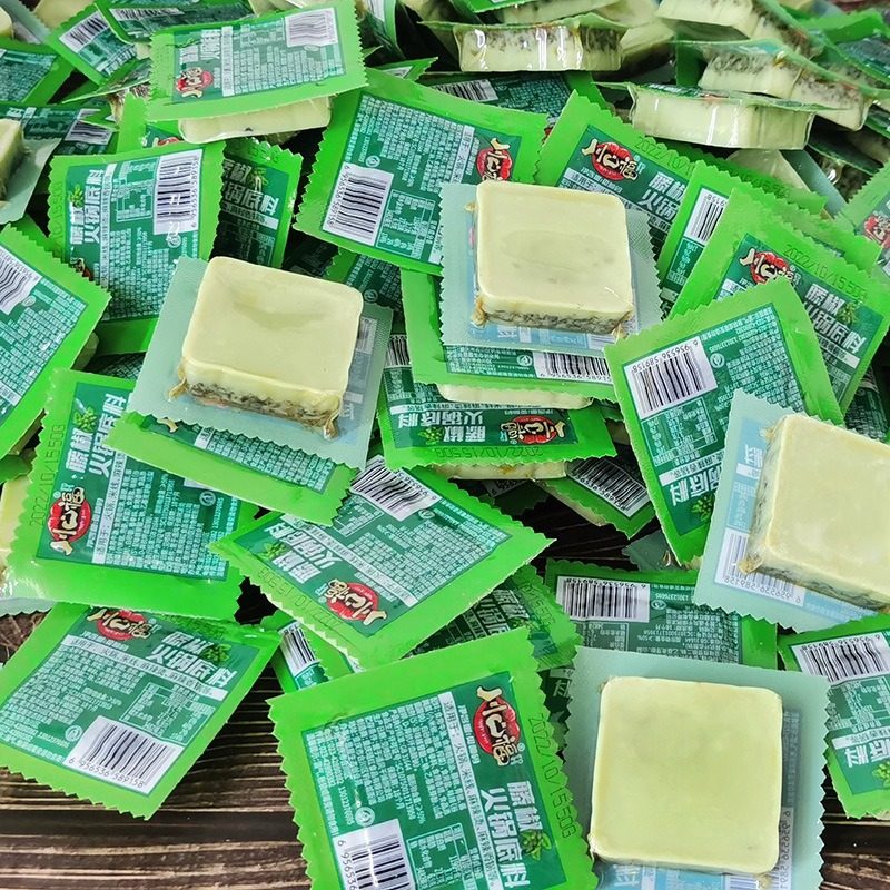 Kawakita Fudeng Pepper Hot Pot Base, Small Package for One Person, Green Pepper Base, Spicy Hot Pot Seasoning, Chongqing Specialty