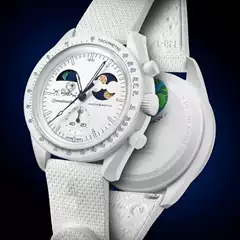 Omega x swatch Watch Bioceramic MoonSwatch Mission to the Moonphase New Moon
