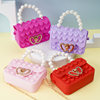 Rodent Exterminator Pioneer Shoulder Crossbody Bag Children's Love Bubble Pearl Handbag Silicone Shoulder Crossbody Bag Jelly Bag
