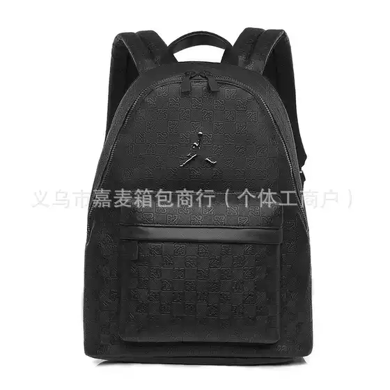 Double-Layer Checkerboard Print Letter Sports Bag with Stitched Edges, Trendy Backpack, Travel Bag, Plaid Unisex Gym Backpack