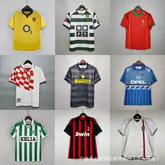 Football Team Uniforms Classic Retro France Italy Paris Naples Jerseys Wholesale Support Dropshipping