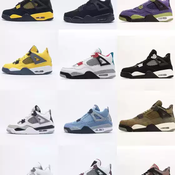 Putian shoes aj4 men's shoes electric mother Jordan basketball shoes pure original men's college sneaker joint aj3 basketball shoes