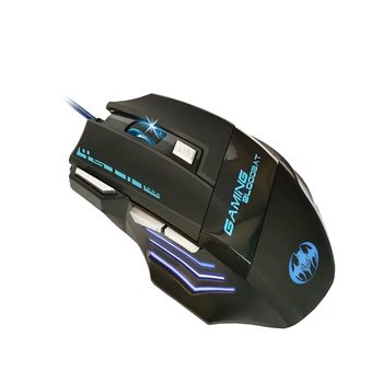 Yoanta GM02 Gaming Mouse Seven-key Breathing Light USB Wired Optical Mouse Computer Accessories Supply