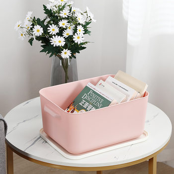 Modern simple plastic covered 20L large storage box home sundries storage clothing storage