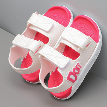 Men's and Women's Sandals Internet Celebrant Sports Casual Fashion Summer Boys' Baby Non-Slip Korean Style Mid-Big Children's Beach Shoes