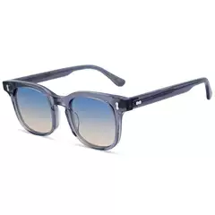 Shenzhen Handmade Designer Fashion Acetate Sunglasses for Women, High-End Niche Uv Protection, Face-Slimming Sunglasses