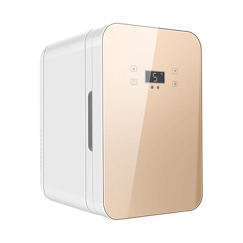 Cross-Border Export 8L Car Refrigerator Dormitory Household Refrigerator Heating and Cooling Small Refrigerator Cosmetics Refrigerator Cannot Be Frozen