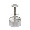 Stainless steel press type all-steel press hamburger patty mold household meat press molding beef patty gadgets