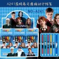 A241 Harry Potter Erasable Blue Pen [Single pen price, buy 12 pens for one small box]