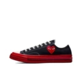Kw kawakubo rei-red bottom and black low