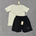 05 apricot top + 05 black pants