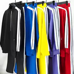 European and American fashion brand plam palm angel suit side stripe webbing casual sports coat pants cross-border wholesale