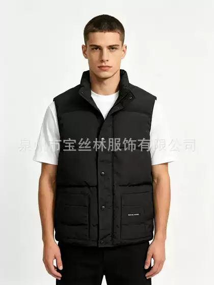 Palm Moose Men's Canadian Style down Vest Body Warmer Gilet