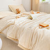 Maternal and Infant Grade Milk Velvet Blanket for Bed, Thickened Air-Conditioning Nap Blanket, Small Blanket, Sofa Cover Blanket, Winter Blanket