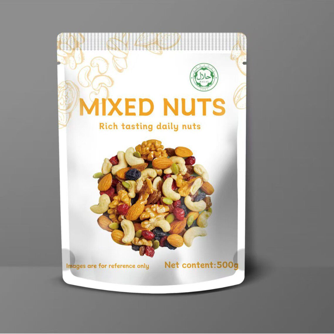 Foreign Trade Food Cross-Border English Packaging Mixed Nuts Mixed Nuts