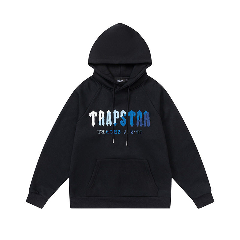 American niche trend brand trapstar sweatshirt men's couple style ins street autumn and winter loose hoodie men and women