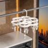 Socks, Underwear, Shoes, Drying Rack, Multi-Functional Household Balcony Student Dormitory Clothes Drying Rack, Multi-Windproof Clip Clothes Hanger