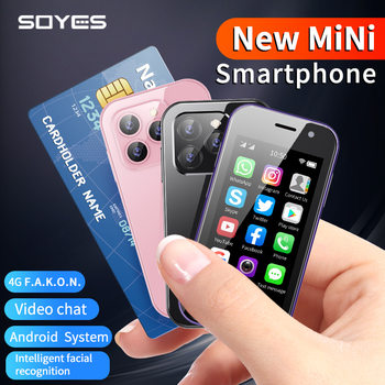 SOYES standby machine XS14pro mini 4g smartphone quad core android google traditional ultra small pocket OTG