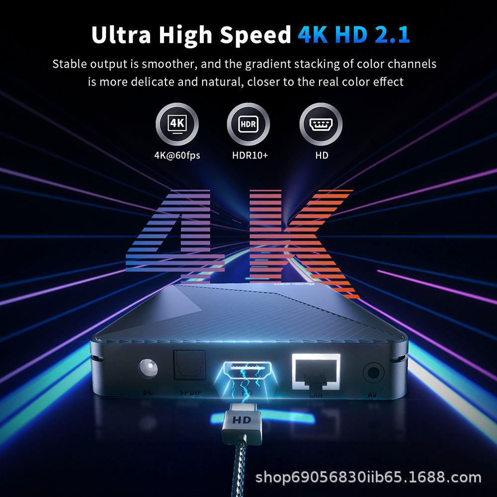 X88 Pro X5M Tvbox Android14 Amlogic S905X5M Support 4K Bt5.0