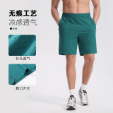Бесшовные шорты Dijia outdoor ice бесшовные шорты Dijia outdoor ice мужские быстросохнущие спортивные брюки для отдыха с пятью точками наклона, универсальные свободные брюки для фитнеса