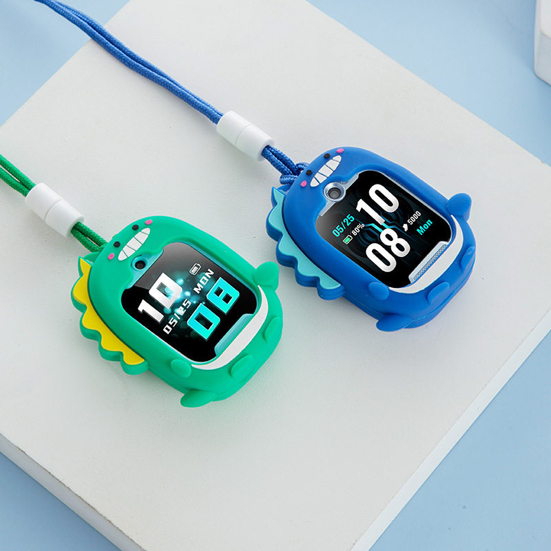 Suitable for Xiaoxun Kidsren's Phone Watch T5Yes3X5Yes3Pro Silicone Protective Case Pendant Hanging Neck Strap