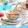 Набор кофейных чашек из костяного фарфора в европейском стиле, набор для послеобеденного чая, керамическая британская чашка для черного чая с блюдцем, набор для домашнего обихода для женщин mini 26