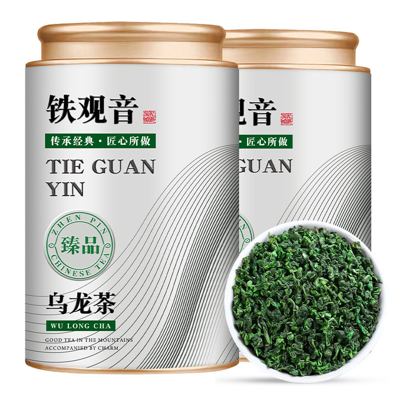 Премиальный чай Anxi Tieguanyin 2026 New Tea Весенний чай Высокогорный Ароматный Улун, Консервированный оптом, 500 г Изображение 1