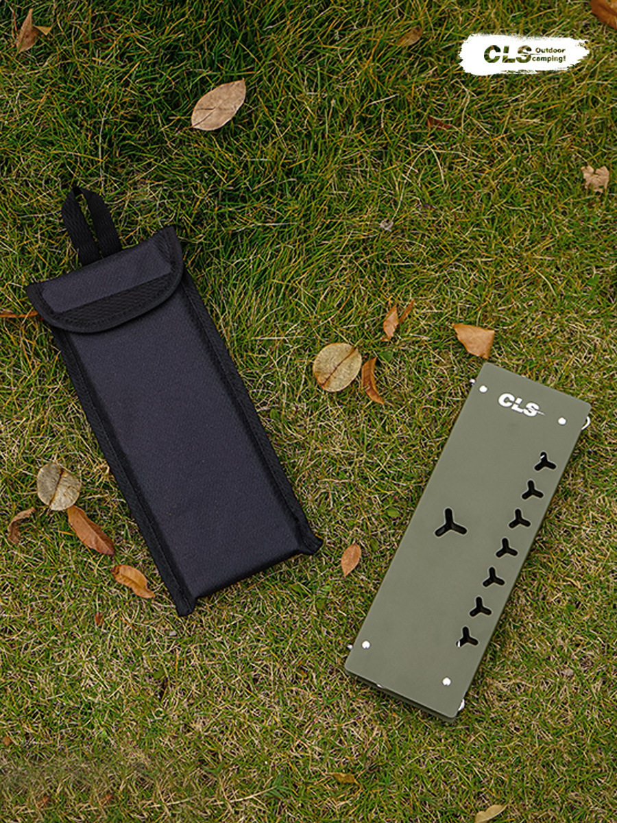 ✅ Outdoor Mini Single-Person Table for Hiking, Camping, Portable Aluminum Alloy Folding Table for Car, Mountain, Picnic