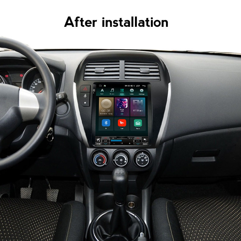 Suitable for Mitsubishi ASX 10-14 7862 vertical screen Android large screen central control car navigation 8+128g