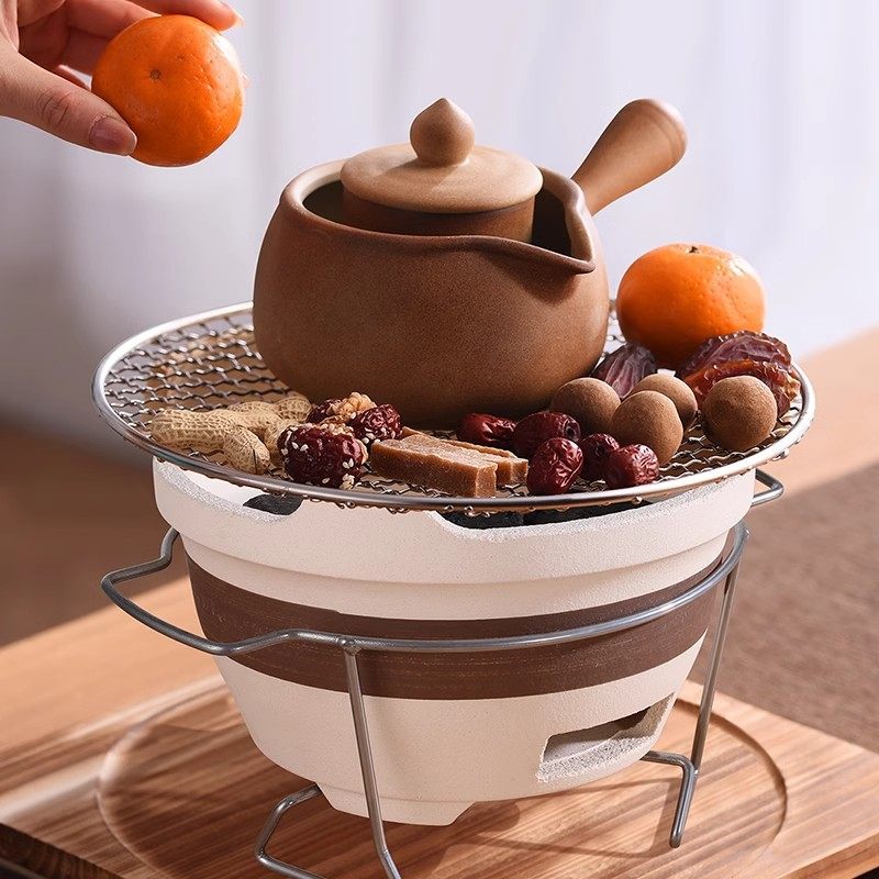 Full set of household indoor charcoal stove barbecue stove carbon stove outdoor tea stove suit appliances