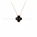 Rose gold·black agate