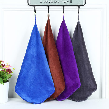 Factory wholesale 28g 3030 fiber square towel kitchen furniture cloth absorbent quick-drying housekeeping cleaning