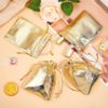 Factory Direct Supply Gold Drawstring Bags for Jewelry, Crafts, and Gifts